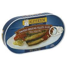 Alstertor Smoked Herring Filets in Oil 190g