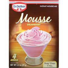 Dr Oetker Strawberry Mousse Instant Mix 4 Servings 69g