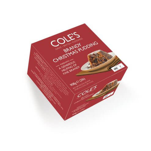 Coles Christmas Pudding Brandy 908g