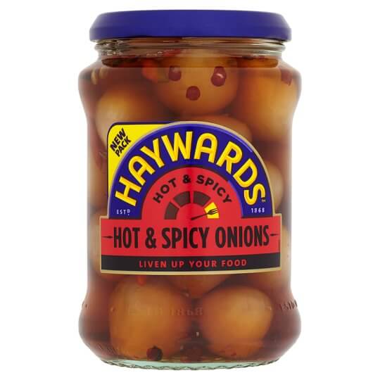 Haywards Pickled Onions - Hot And Spicy 400g