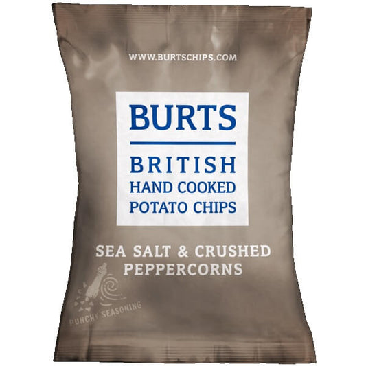 Burts Sea Salt Pepper Crisps 150g