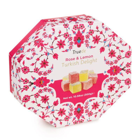Truede Mixed Nut Turkish Delight with Pistachios Hazelnuts and Coconut 300g
