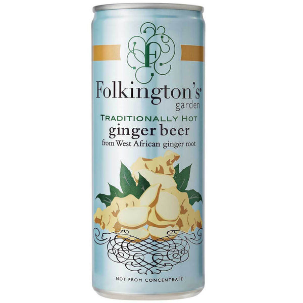 Folkingtons Ginger Beer Traditionally Hot Can 250ml