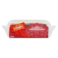 OHaras of Foxford Christmas Iced Fruit Cake Slab 500g