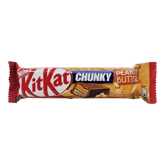 Nestle KitKat Peanut Butter Chunky  HEAT SENSITIVE ITEM. PLEASE ADD ITEM 122942 TO THE ORDER TO TRY TO PROTECT CHOCOLATES FROM HEAT DAMAGE. 42g