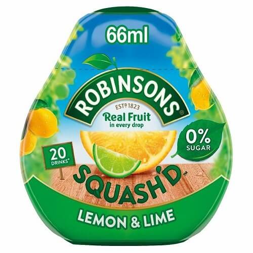 Robinsons Squashed Lemon Lime No Added Sugar 66ml