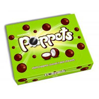 Paynes Poppets Mint Creams Carton  HEAT SENSITIVE ITEM. PLEASE ADD ITEM 122942 TO THE ORDER TO TRY TO PROTECT CHOCOLATES FROM HEAT DAMAGE. 40g