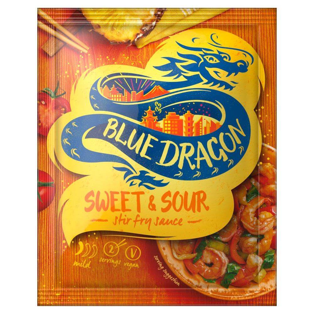 BEST BY FEBRUARY 2026: Blue Dragon Sweet and Sour Stir Fry 190g