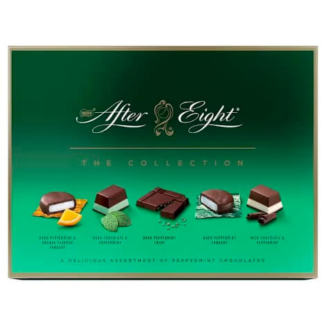 Nestle After Eight Mint Collection (HEAT SENSITIVE ITEM - PLEASE ADD A THERMAL BOX TO YOUR ORDER TO PROTECT YOUR ITEMS 199g