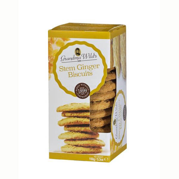Grandma Wilds Stem Ginger Carton 150g