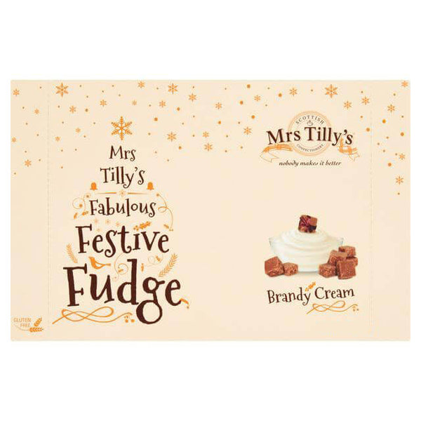 Mrs Tillys Brandy Cream Fudge Carton 300g