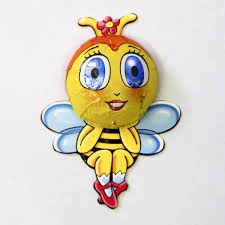 Storz Milk Chocolate Solid Lady Bees  HEAT SENSITIVE ITEM. PLEASE ADD ITEM 122942 TO THE ORDER TO TRY TO PROTECT CHOCOLATES FROM HEAT DAMAGE. 12.5g