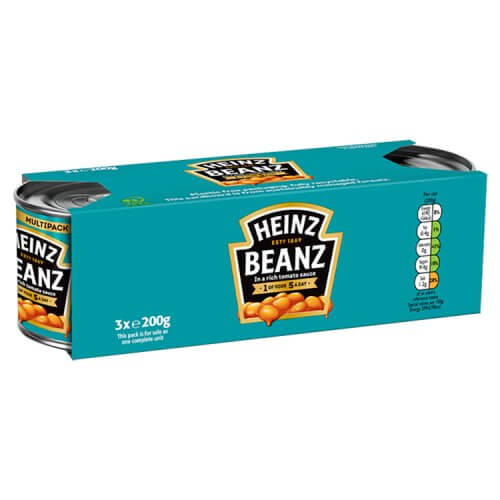 Heinz Baked Beans (3 x 200g) 600g