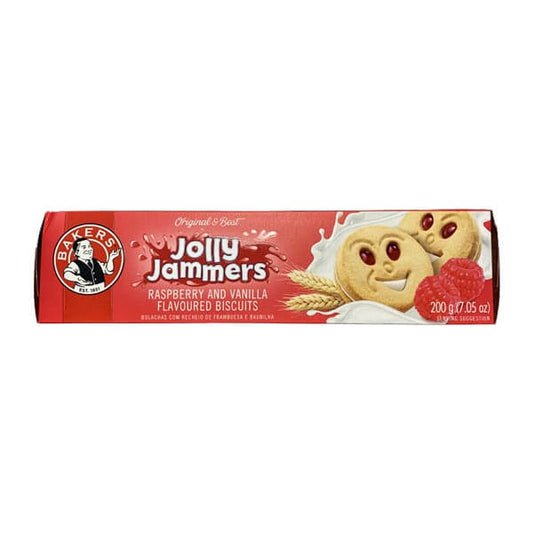 Bakers Jolly Jammers Rasberry 200g