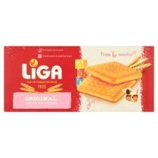 BEST BY JULY 2025: Liga Baby Biscuits Original 175g