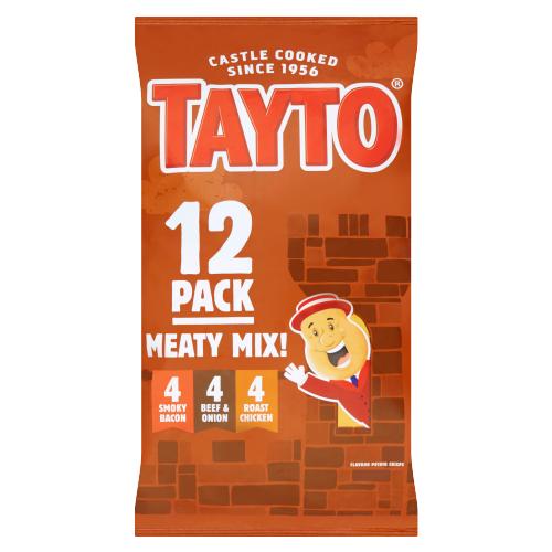 Tayto Meaty Crisp Mix 12Pack 300g