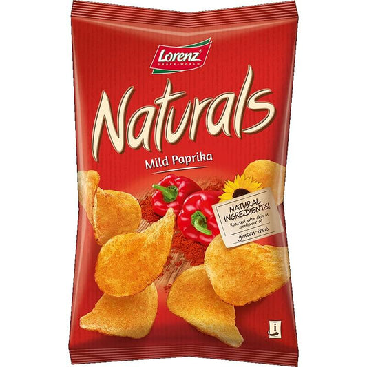 Lorenz Natural Chips with Mild Paprika 100g