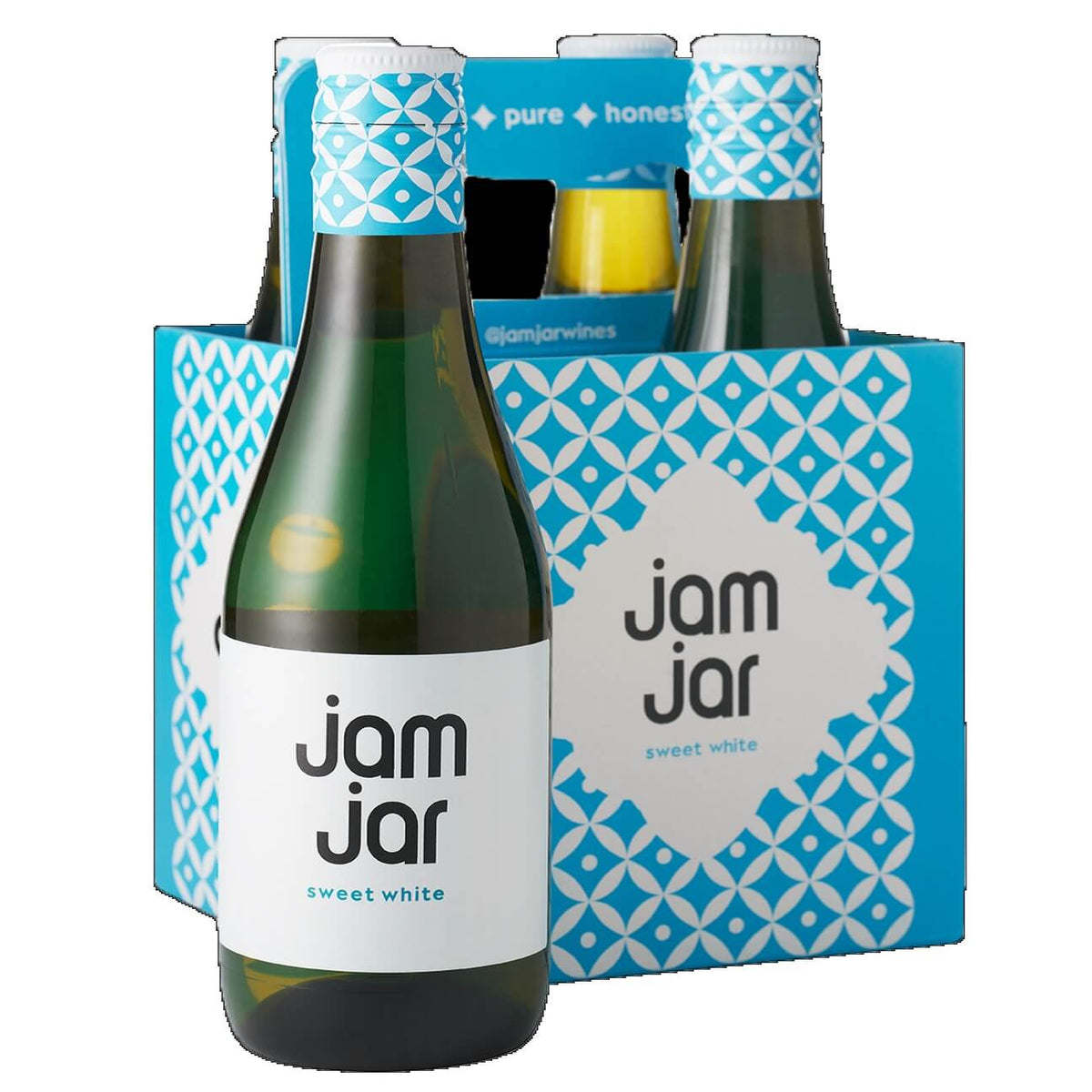 Jam Jar Wine Sweet White Wine 2019 4pk 748ml