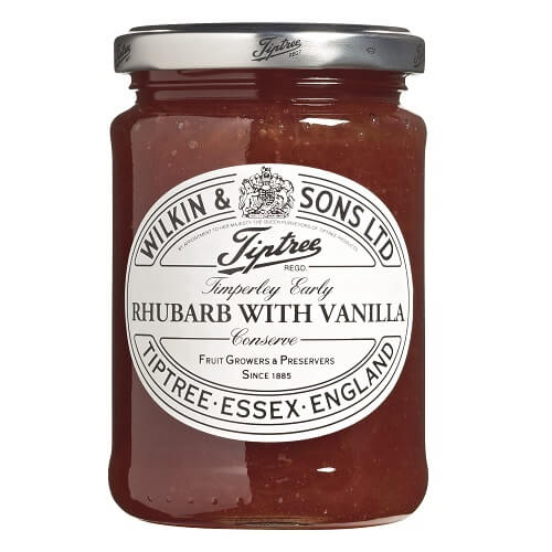 Wilkin and Sons Tiptree Rhubarb with Vanilla Conserve 340g