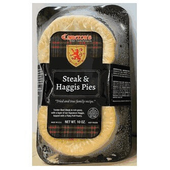 Camerons Steak And Haggis Pie (Pack of 2) 285g