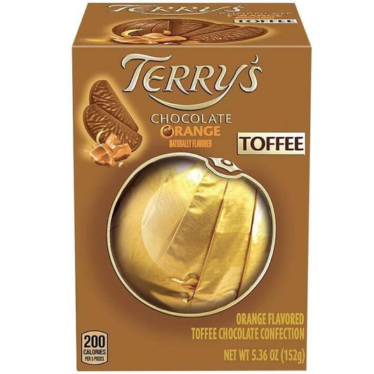 Kraft Terrys Toffee Bits Chocolate Orange Milk Chocolate  HEAT SENSITIVE ITEM. PLEASE ADD ITEM 122942 TO THE ORDER TO TRY TO PROTECT CHOCOLATES FROM HEAT DAMAGE. 145g