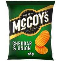 McCoys Cheddar and Onion 45g