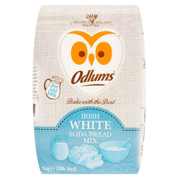BEST BY MARCH 2025: Odlums White Soda Bread Mix 1kg