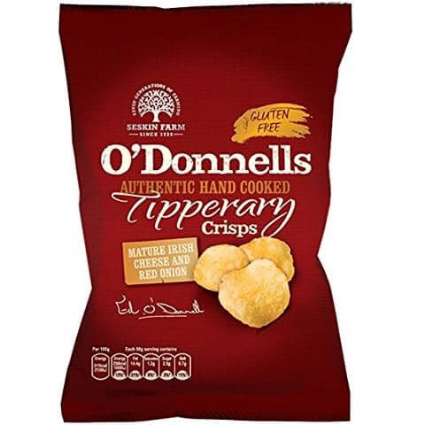 ODonnells Mature Cheese and Red Onion Crisps 44g