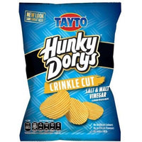 Tayto Hunky Dory Krinkle Cut Salt and Vinegar Crisps 37g