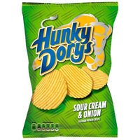 Tayto Hunky Dory the Cream and Onion Crinkle Cut 37g