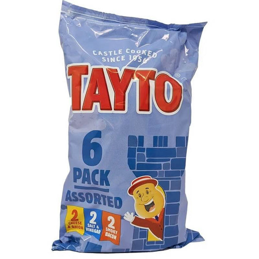 Tayto Assorted 6pk 150g