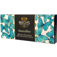 Beechs Milk Chocolate Butterflies Box (HEAT SENSITIVE ITEM - PLEASE ADD A THERMAL BOX TO YOUR ORDER TO PROTECT YOUR ITEMS 100g