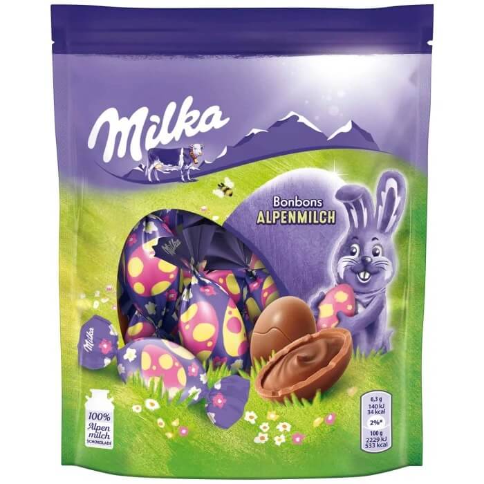 Milka Mini Eggs Bon Bons Alpenmilsch 86g