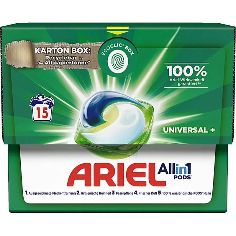 Ariel Regular All-In One Pods with Fabric Conditioner 409.5g