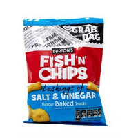 Burtons Daily Fish and Chips and Salt and Vinegar 40g