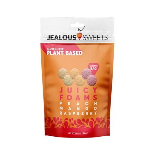Jealous Sweets Juicy Foams 125g British Food Shop