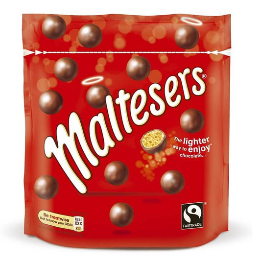Mars Malteser Pouch  HEAT SENSITIVE ITEM. PLEASE ADD ITEM 122942 TO THE ORDER TO TRY TO PROTECT CHOCOLATES FROM HEAT DAMAGE. 93g