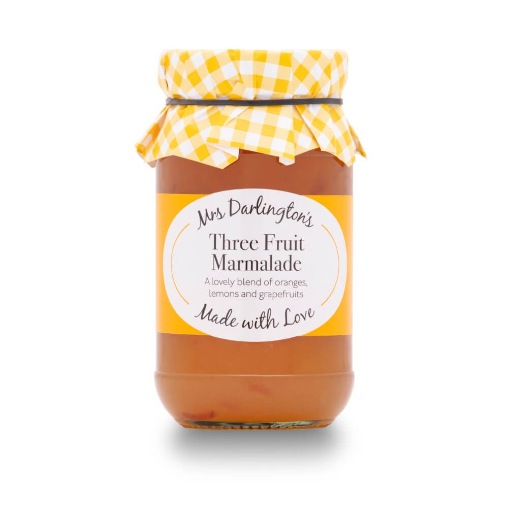 Mrs Darlington Three Fruit Marmalade 340g