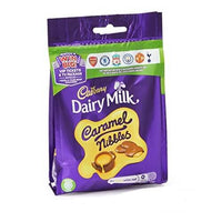 Cadbury Caramel Nibble Pouch (HEAT SENSITIVE ITEM - PLEASE ADD A THERMAL BOX TO YOUR ORDER TO PROTECT YOUR ITEMS 120g