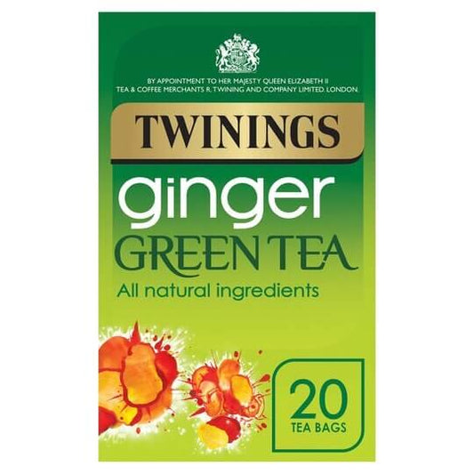 Twinings Green and Ginger Tea (20) 40g