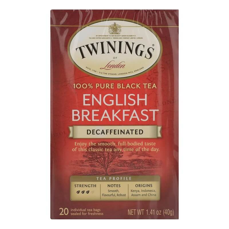 Twinings English Breakfast Teas Decaf (20) 40g
