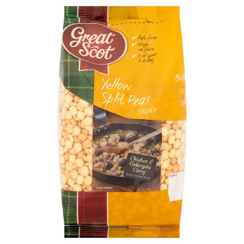 Great Scott Yellow Split Peas 500g