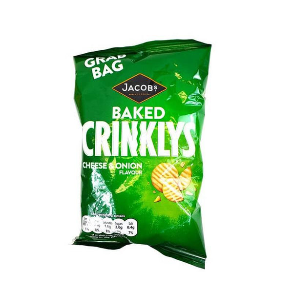 Jacobs Crinklys Cheese and Onion 45g