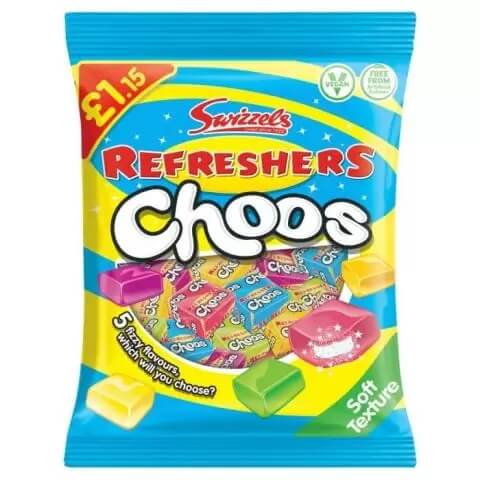 Swizzels Matlow Refresher Choos 115g