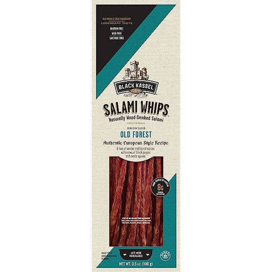 Black Kassel Old Forest Salami Whips 100g