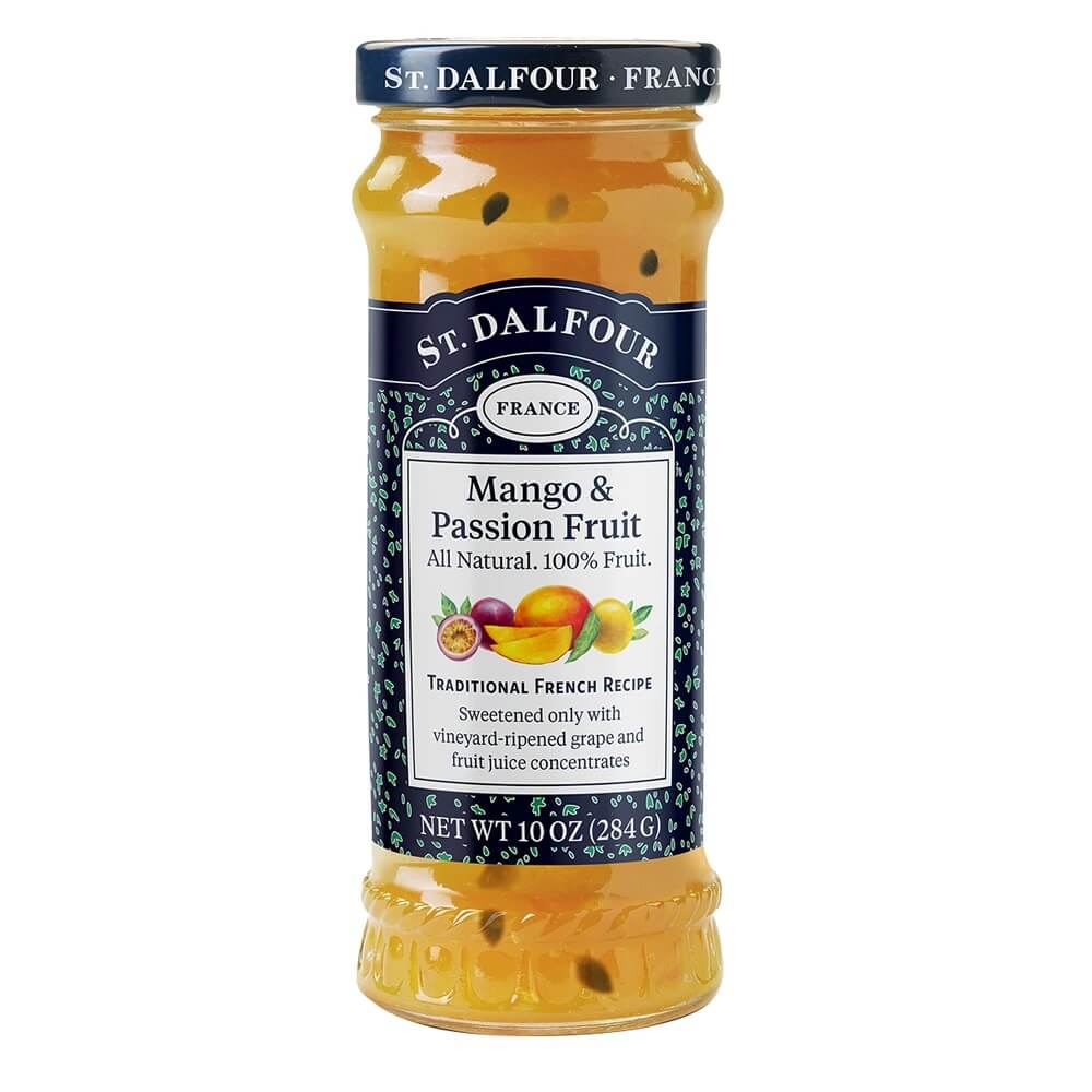 St Dalfour Mango and Passion Preserve In Jar 284g