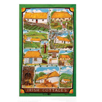 Irish Cottages Tea Towel 80g