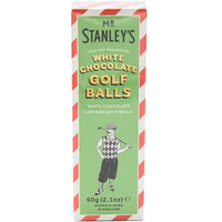 BEST BY MARCH 2024: Mr Stanleys White Chocolate Golf Balls 60g