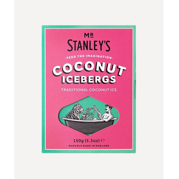 Mr Stanleys Coconut Icebergs Traditional Coconut Ice 150g