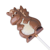 Belfine Lollipop Dragon Solid Chocolate 30g